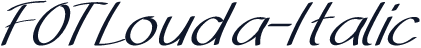 FOTLouda-Italic