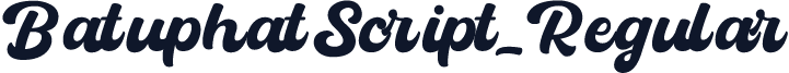 BatuphatScript-Regular