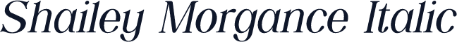 Shailey Morgance Italic