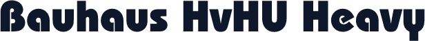 Bauhaus HvHU Heavy