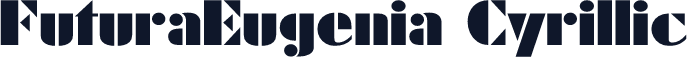 FuturaEugenia Cyrillic