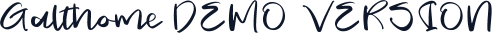 Galthome DEMO VERSION