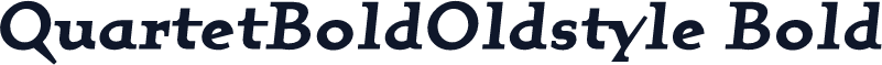 QuartetBoldOldstyle Bold