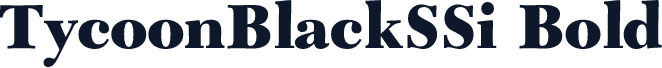 TycoonBlackSSi Bold
