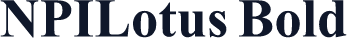 NPILotus Bold
