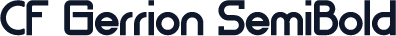 CF Gerrion SemiBold