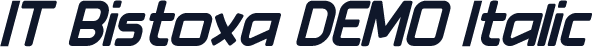 IT Bistoxa DEMO Italic