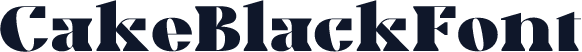 CakeBlackFont