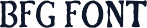 BFG Font