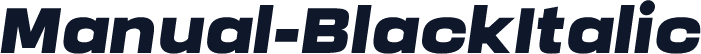 Manual-BlackItalic