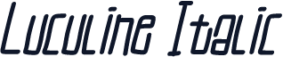 Luculine Italic