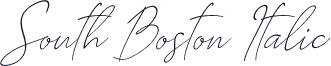 South Boston Italic