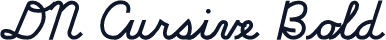 DN Cursive Bold