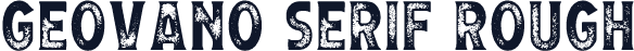 Geovano Serif Rough