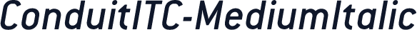 ConduitITC-MediumItalic