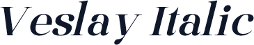 Veslay Italic