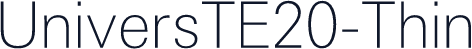UniversTE20-Thin