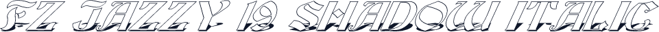 FZ JAZZY 19 SHADOW ITALIC
