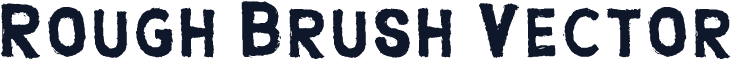 Rough Brush Vector