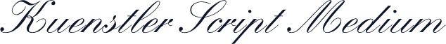 Kuenstler Script Medium