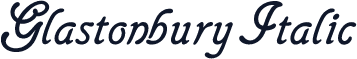Glastonbury Italic