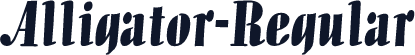 Alligator-Regular