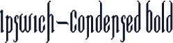 Ipswich-Condensed Bold
