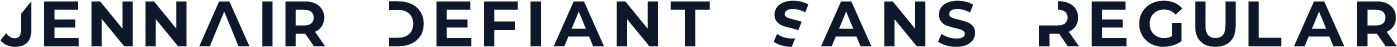JennAir Defiant Sans Regular