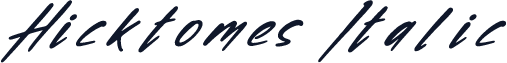 Hicktomes Italic
