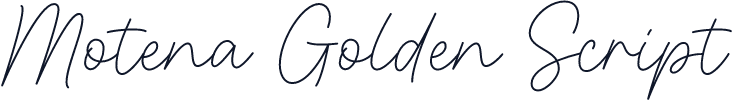 Motena Golden Script