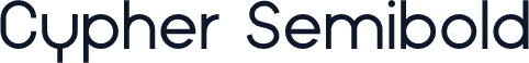 Cypher Semibold