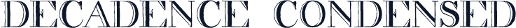 decadence condensed