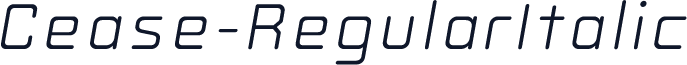Cease-RegularItalic
