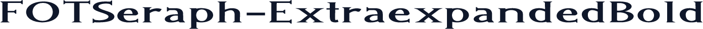 FOTSeraph-ExtraexpandedBold