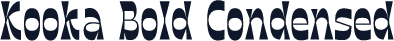 Kooka Bold Condensed