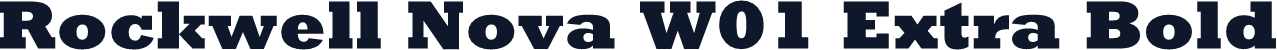 Rockwell Nova W01 Extra Bold