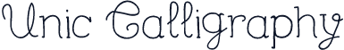 Unic Calligraphy