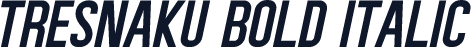 Tresnaku Bold Italic