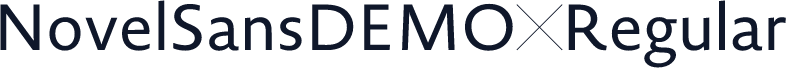 NovelSansDEMO-Regular