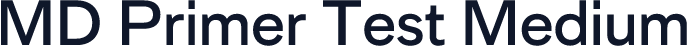 MD Primer Test Medium