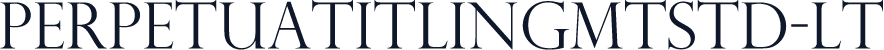 PerpetuaTitlingMTStd-Lt