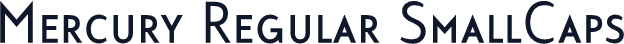 Mercury Regular SmallCaps