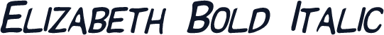 Elizabeth Bold Italic