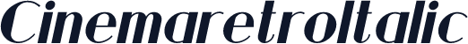 CinemaretroItalic