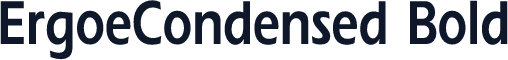ErgoeCondensed Bold
