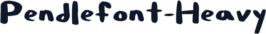Pendlefont-Heavy