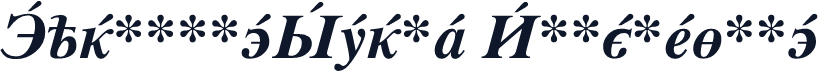 CyrillicSerif BoldItalic