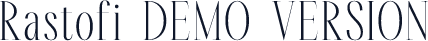 Rastofi DEMO VERSION