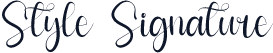 Style Signature