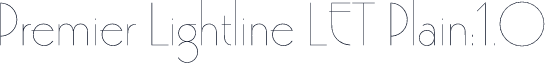 Premier Lightline LET Plain:1.0